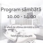 Program-sambata Stomatologie Brasov